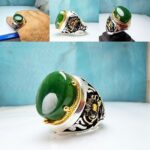 انگشتر یشم سبز اصل