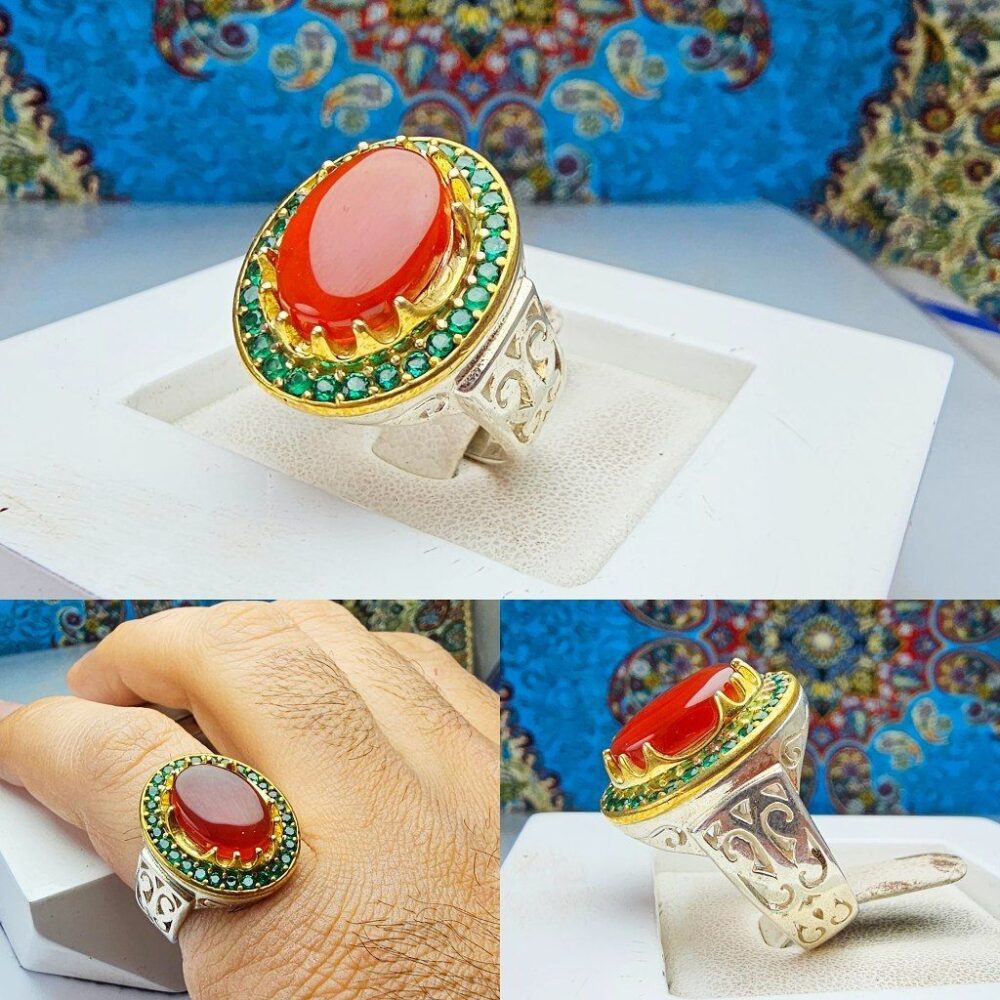 انگشتر عقیق یمنی اصل