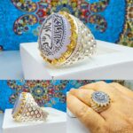 انگشتر عقیق کبود اصل