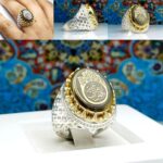 انگشتر حدید طلایی اصل