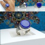 انگشتر لاجورد افغانستانی اصل