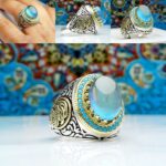 انگشتر آکومارین اصل