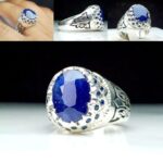 انگشتر یاقوت کبود اصلی