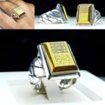 انگشتر حدید اصلی چهارگوش