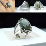 انگشتر لابرادوریت اصلی فنسی تراش