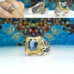 انگشتر یاقوت کبود اصلی