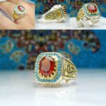 انگشتر گارنت اصلی