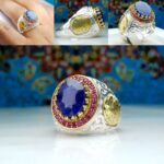 انگشتر یاقوت کبود اصلی