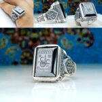 انگشتر حدید اصلی چهارگوش