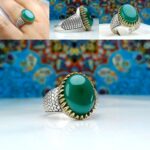 انگشتر عقیق سبز