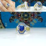 انگشتر یاقوت کبود اصلی