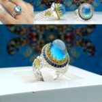 انگشتر آکومارین اصلی