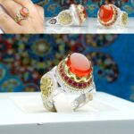 انگشتر عقیق یمن اصلی