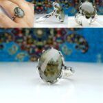 انگشتر لابرادوریت اصلی فنسی تراش