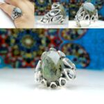 انگشتر لابرادوریت اصلی فنسی تراش