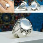 انگشتر مون استون اصلی (سنگ ماه)