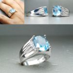 انگشتر توپاز سوئیسی اصلی