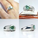 انگشتر موزانایت اصلی (الماس روسی)