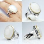 انگشتر عقیق يمن نباتی اصلی