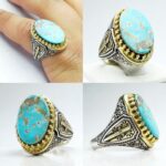 انگشتر فیروزه نیشابور اصلی