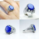 انگشتر لاجورد اصلی