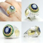 انگشتر یاقوت کبود اصلی