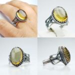 انگشتر الکساندریت سه رنگ اصلی