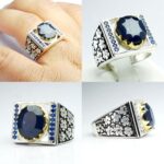 انگشتر یاقوت کبود اصلی