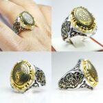 انگشتر حدید اصلی حکاکی حَسْبِيَ اللَّه