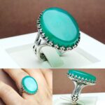 انگشتر عقیق سبز