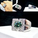 انگشتر موزانایت اصلی