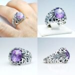 انگشتر آمیتیست اصلی