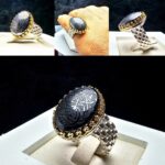 انگشتر حدید اصلی حکاکی محمد رسول الله