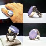 انگشتر عقیق یمنی کبود اصلی