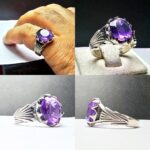 انگشتر آمیتیست اصلی