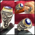 انگشتر یاقوت کبود اصلی