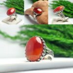 انگشتر زیبای عقیق یمنی اصلی