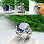 انگشتر یاقوت کبود آفریقایی اصلی