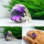 انگشتر آمیتیست اصلی