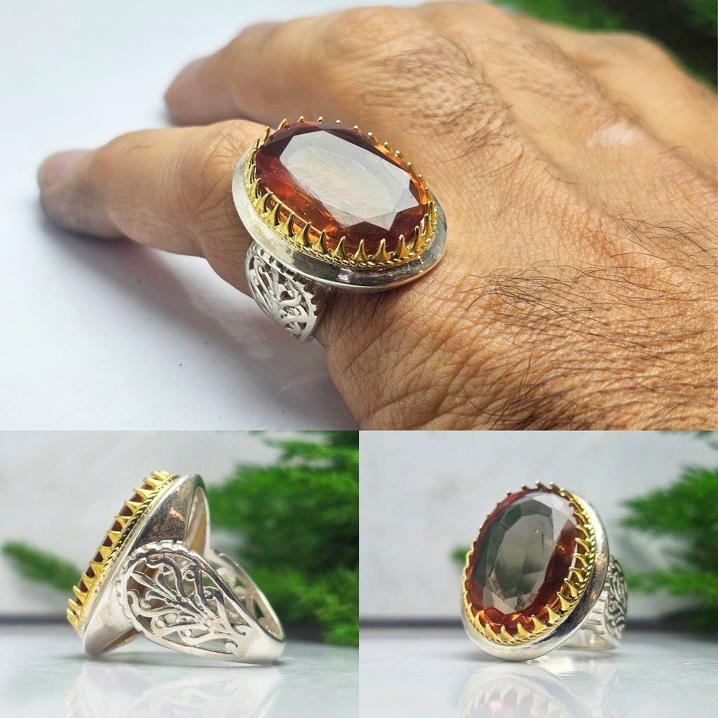 انگشتر الکساندریت سه رنگ انگشتر الکساندریت سه رنگ