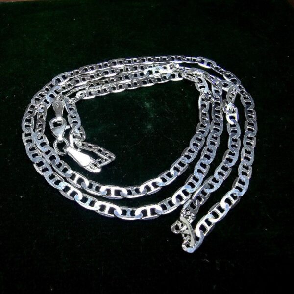 زنجیر نقره ترک طرح T