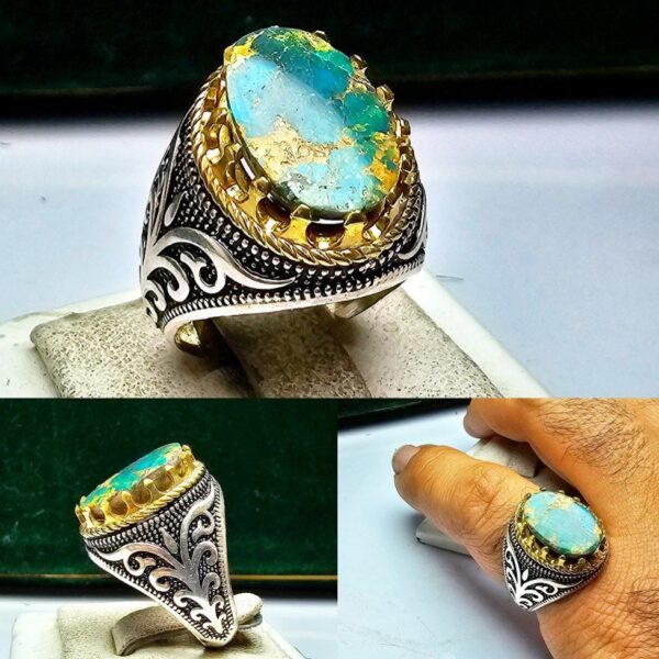 انگشتر فیروزه نیشابور اصلی