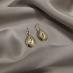 گوشواره نقره زنانه جواهری تراش کد 26149