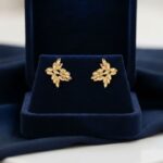 گوشواره نقره زنانه طرح برگ کد 26148