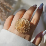 انگشتر زنانه نقره جواهری کد 25985